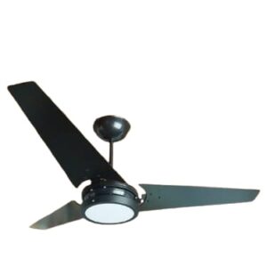 Ventilador de Teto GiraVento Macau Super LED 18W Preto CONTROLE REMOTO